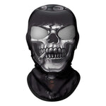 Pasamontañas Balaclava para adultos Skull Skeleton Calavera Feliz Dia de Los Muertos Mexico Disfraz Halloween Máscara Cara Ski Snowboard Buff Deporte Smoker 
