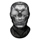 Pasamontañas Balaclava para adultos Skull Skeleton Calavera Feliz Dia de Los Muertos Mexico Disfraz Halloween Máscara Cara Ski Snowboard Buff Deporte Alien Smoker 