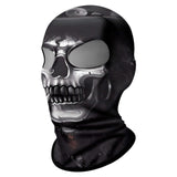 Pasamontañas Balaclava para adultos Skull Skeleton Calavera Feliz Dia de Los Muertos Mexico Disfraz Halloween Máscara Cara Ski Snowboard Buff Deporte Smoker 
