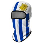 Pasamontañas Balaclava para adultos  Disfraz Halloween Máscara Cara Ski Snowboard Buff Deporte Bandera Uruguay Flag Uruguay