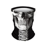 Braga Cuello Tubular para niños Skull Skeleton Calavera Feliz Dia de Los Muertos Mexico Disfraz Halloween Máscara Cara Ski Snowboard Buff Deporte 
