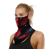 Braga Cuello Tubular para adultos Deadpool Marvel DC Marvel Comics Disfraz Halloween Máscara Cara Ski Snowboard Buff Deporte Superhéroe Superhero