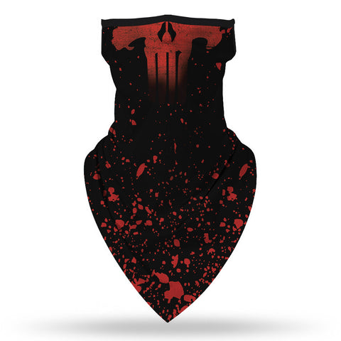 Braga Cuello Tubular para adultos Alien Punisher Destructor Vengador Castigador Máscara Cara Orejeras Ski Snowboard Buff Deporte