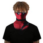 Braga Cuello Tubular para adultos Deadpool Marvel DC Marvel Comics Disfraz Halloween Máscara Cara Ski Snowboard Buff Deporte Superhéroe Superhero