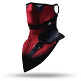 Braga Cuello Tubular para adultos Deadpool Marvel DC Marvel Comics Disfraz Halloween Máscara Cara Ski Snowboard Buff Deporte Superhéroe Superhero