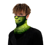 Braga Cuello Tubular para adultos Personaje Hulk Marvel Comics Marvel Universe Vengadores Avengers Disfraz Halloween Máscara Cara Ski Snowboard Buff Deporte 