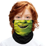 Braga Cuello Tubular para niños Shrek Troll Verde