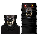 Braga Cuello Tubular para adultos Lobo Salvaje Alfa Male Teen Wolf