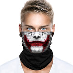 Braga Cuello Tubular para adultos Joker Batman Villano Superheroe DC Comics Payaso Fiesta Halloween Disfraz 