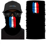 Braga Cuello Tubular Pañuelo para adultos bandera Francia