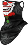 Braga Cuello Tubular para adultos Disfraz Halloween Máscara Cara Ski Snowboard Buff Deporte Clown Payaso Joker DC Comics