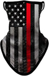 Braga Cuello Tubular para adultos Bandera Estados Unidos USA Flag Disfraz Halloween Máscara Cara Ski Snowboard Buff Deporte