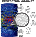 Braga Cuello Tubular para adultos Mandala Colores Budismo