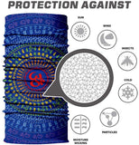 Braga Cuello Tubular para adultos Mandala Colores Budismo