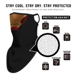 Braga Cuello Tubular para adultos Personaje Iron Man Marvel Comics Marvel Universe Vengadores Avengers Disfraz Halloween Máscara Cara Ski Snowboard Buff Deporte 