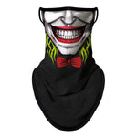 Braga Cuello Tubular para adultos Disfraz Halloween Máscara Cara Ski Snowboard Buff Deporte Clown Payaso Joker DC Comics
