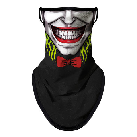 Braga Cuello Tubular para adultos Disfraz Halloween Máscara Cara Ski Snowboard Buff Deporte Clown Payaso Joker DC Comics