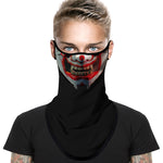 Braga Cuello Tubular para adultos Disfraz Halloween Máscara Cara Ski Snowboard Buff Deporte Samurai Dragón 