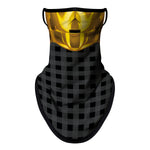 Braga Cuello Tubular para adultos Disfraz Halloween Máscara Cara Ski Snowboard Buff Deporte Personaje C3PO Star Wars la Guerra de las Galaxias Robot C3P0