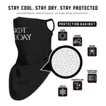 Braga Cuello Tubular para adultos Disfraz Halloween Máscara Cara Ski Snowboard Buff Deporte Not Today Game of Thrones Quote Juego de Tronos Frase Hoy No