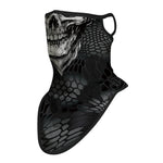 Braga Cuello Tubular para adultos Skull Skeleton Calavera Feliz Dia de Los Muertos Mexico Disfraz Halloween Máscara Cara Ski Snowboard Buff Deporte