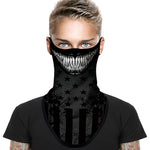 Braga Cuello Tubular para adultos Venom Marvel DC Marvel Comics Disfraz Halloween Máscara Cara Ski Snowboard Buff Deporte Bandera Estados Unidos USA Flag