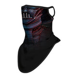 Braga Cuello Tubular para adultos Personaje Darth Vader Star Wars La Guerra de las Galaxias Disfraz Halloween Máscara Cara Ski Snowboard Buff Deporte 