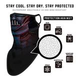 Braga Cuello Tubular para adultos Personaje Darth Vader Star Wars La Guerra de las Galaxias Disfraz Halloween Máscara Cara Ski Snowboard Buff Deporte 