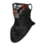 Braga Cuello Tubular para adultos Personaje Joker DC Comics Superhéroe Superhero Disfraz Halloween Máscara Cara Ski Snowboard Buff Deporte 