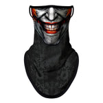 Braga Cuello Tubular para adultos Personaje Joker DC Comics Superhéroe Superhero Disfraz Halloween Máscara Cara Ski Snowboard Buff Deporte 