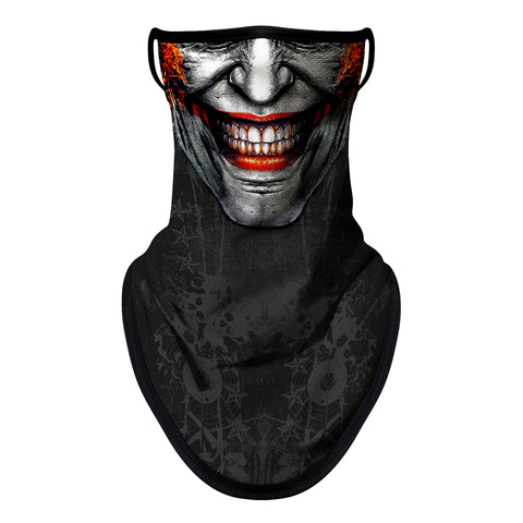 Braga Cuello Tubular para adultos Personaje Joker DC Comics Superhéroe Superhero Disfraz Halloween Máscara Cara Ski Snowboard Buff Deporte 