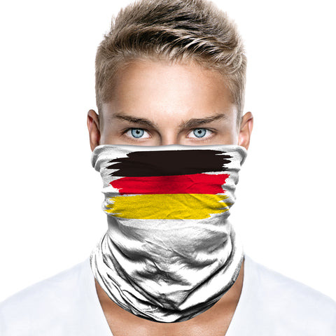 Braga Cuello Tubular Pañuelo para adultos bandera Alemania