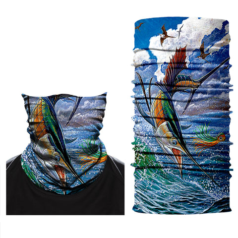 Braga Cuello Tubular para adultos Pez Pescado Animal