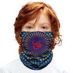 Braga Cuello Tubular para niños Mandala Colores Budismo