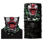 Braga Cuello Tubular Pañuelo para adultos Payaso Terrifier Clown Halloween Scary Movie