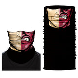 Braga Cuello Tubular Pañuelo para adultos Personaje Anger Personaje Dos Caras Comics