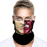 Braga Cuello Tubular Pañuelo para adultos Personaje Anger Personaje Dos Caras Comics