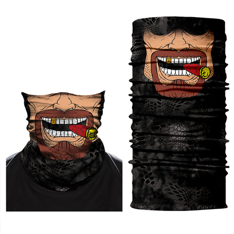 Braga Cuello Tubular para adultos buff para hombre Pirata Fumador Popeye