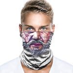 Braga Cuello Tubular para adultos decoración esquimal para hombres