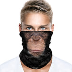 Braga Cuello Tubular Pañuelo para adultos Chimpancé Planeta de los Simios Cesar Monos Animales Caesar Planet of the Apes