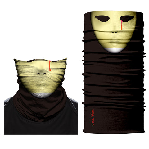 Braga Cuello Tubular para adultos Personaje Terror Horror Miedo Scary Halloween Disfraz Celebracion