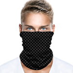 Braga Cuello Tubular Pañuelo para adultos Estampado Cuadros Estampado Cuadrados