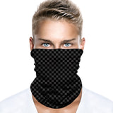 Braga Cuello Tubular Pañuelo para adultos Estampado Cuadros Estampado Cuadrados