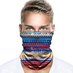 Braga Cuello Tubular para adultos Estampado Colores Étnico Vietman India Thailandia