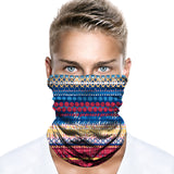 Braga Cuello Tubular para adultos Estampado Colores Étnico Vietman India Thailandia