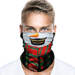 Braga Cuello Tubular para adultos Snowman Muñeco De Nieve Navidad Felices Fiestas 