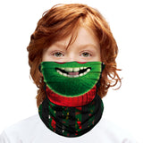 Braga Cuello Tubular para niños buff para niño Grinch Navidad Feliz Navidad Cuello Navideño Decoración Navideña Accesorio Navidad Ski 