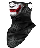 Braga Cuello Tubular para adultos Personaje Joker DC Comics Superhéroe Superhero Disfraz Halloween Máscara Cara Ski Snowboard Buff Deporte 
