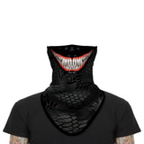 Braga Cuello Tubular para adultos Venom Marvel DC Marvel Comics Disfraz Halloween Máscara Cara Ski Snowboard Buff Deporte 