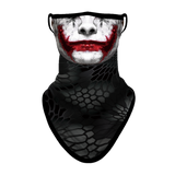 Braga Cuello Tubular para niños Personaje Joker DC Comics Superhéroe Superhero Disfraz Halloween Máscara Cara Ski Snowboard Buff Deporte 